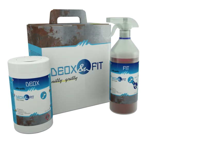 DEOX & FIT STAINLESS STEEL CLEANING SYSTEM 6 SETS